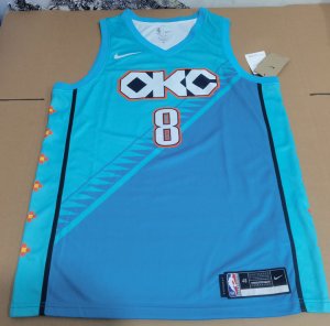 NBA 8 Williams 2019 OKC Thunder city Maillot